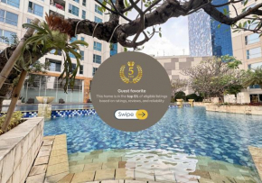 Jakarta Two Bedroom Casa Grande Residence Apartement Connected to Mall